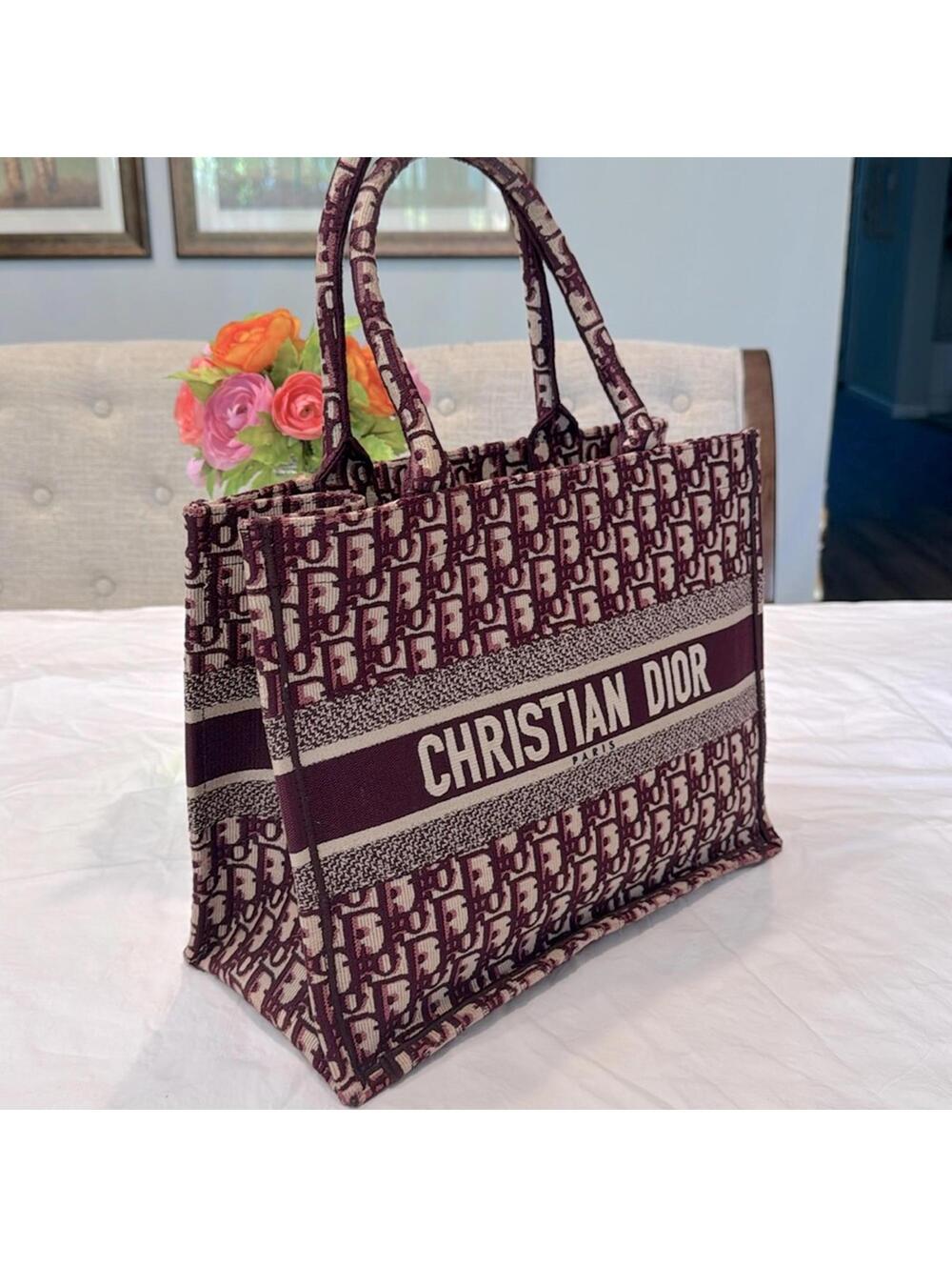 Authentic Dior Oblique Book Tote bag